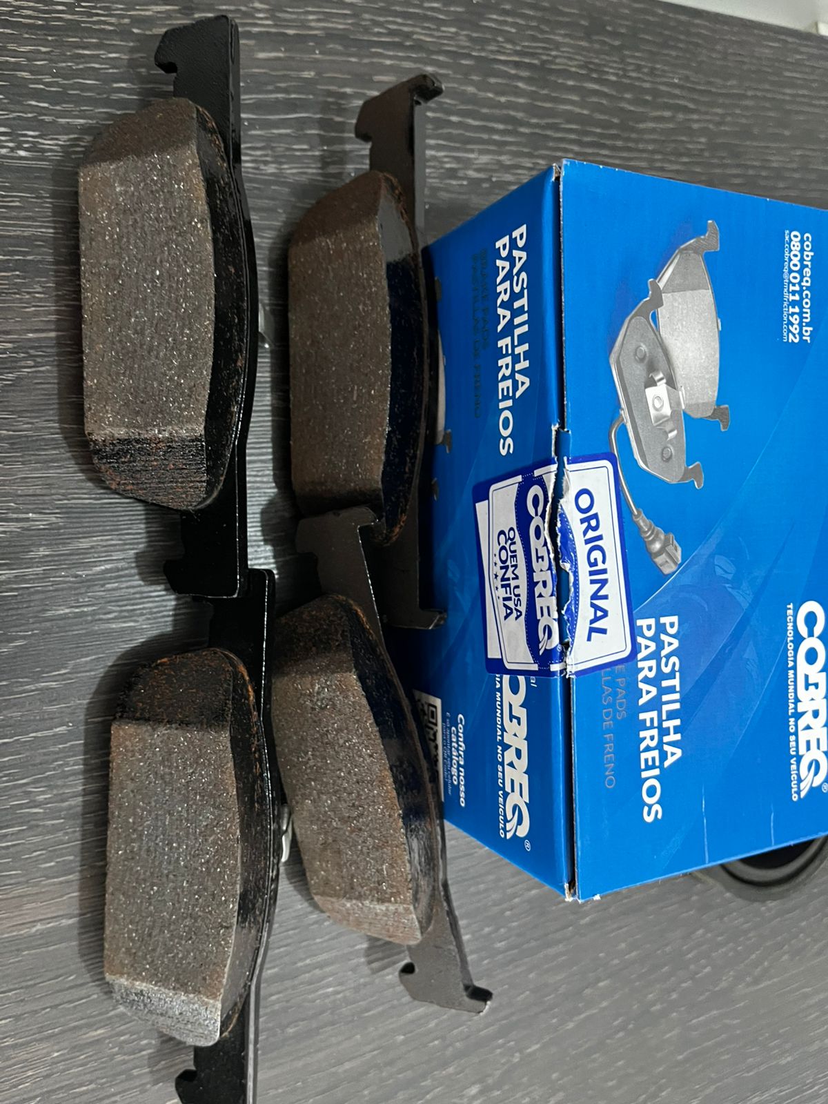 Pastilhas de Freio Cobreq